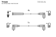 T194H Sada kabelů pro zapalování TESLA