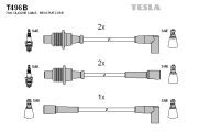 T496B Sada kabelů pro zapalování TESLA