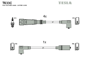 T633C Sada kabelů pro zapalování original TESLA