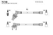 T670B Sada kabelů pro zapalování TESLA