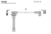 T846B Sada kabelů pro zapalování TESLA