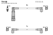 T015B TESLA sada zapaľovacích káblov T015B TESLA