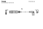 T098B Sada kabelů pro zapalování alternative TESLA