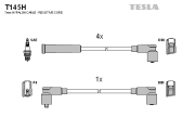 T145H Sada kabelů pro zapalování TESLA