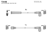 T260B TESLA sada zapaľovacích káblov T260B TESLA