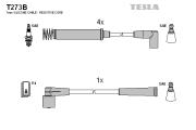 T273B TESLA sada zapaľovacích káblov T273B TESLA