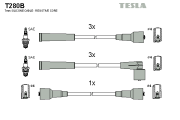 T280B Sada kabelů pro zapalování TESLA