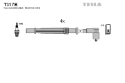 T317B TESLA sada zapaľovacích káblov T317B TESLA