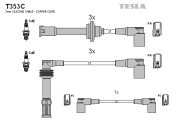 T353C Sada kabelů pro zapalování TESLA