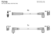 T371S Sada kabelů pro zapalování TESLA