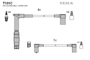 T391C TESLA sada zapaľovacích káblov T391C TESLA