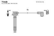 T584B Sada kabelů pro zapalování TESLA