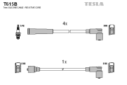 T615B TESLA sada zapaľovacích káblov T615B TESLA