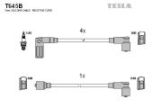 T645B TESLA sada zapaľovacích káblov T645B TESLA