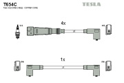 T654C Sada kabelů pro zapalování original TESLA