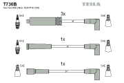 T736B TESLA sada zapaľovacích káblov T736B TESLA