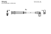 T757C TESLA sada zapaľovacích káblov T757C TESLA