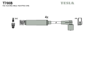 T766B TESLA sada zapaľovacích káblov T766B TESLA