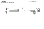 T767B TESLA sada zapaľovacích káblov T767B TESLA