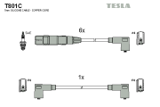 T801C TESLA sada zapaľovacích káblov T801C TESLA