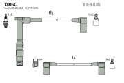 T806C TESLA sada zapaľovacích káblov T806C TESLA