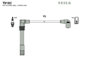 T818C TESLA sada zapaľovacích káblov T818C TESLA