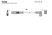 T828B TESLA sada zapaľovacích káblov T828B TESLA