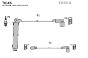 T834B TESLA sada zapaľovacích káblov T834B TESLA