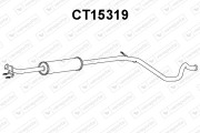 CT15319 Střední tlumič výfuku VENEPORTE