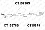 CT15798S Filtr pevnych castic, vyfukovy system VENEPORTE