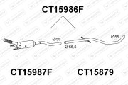 CT15986F Filtr pevnych castic, vyfukovy system VENEPORTE