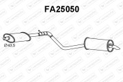 FA25050 Zadní tlumič výfuku VENEPORTE