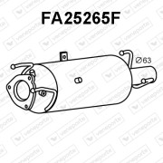 FA25265F Filtr pevnych castic, vyfukovy system VENEPORTE