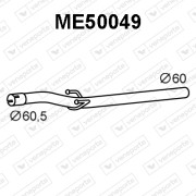 ME50049 Výfuková trubka VENEPORTE