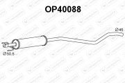 OP40088 Predni tlumic vyfuku VENEPORTE