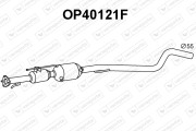 OP40121F Filtr pevnych castic, vyfukovy system VENEPORTE