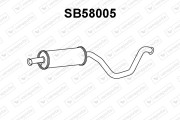 SB58005 Predni tlumic vyfuku VENEPORTE