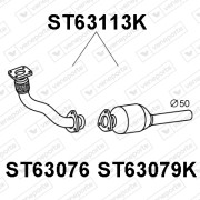 ST63113K Katalyzátor VENEPORTE