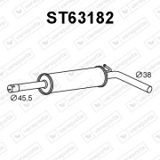 ST63182 Střední tlumič výfuku VENEPORTE