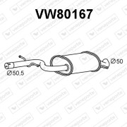 VW80167 Predni tlumic vyfuku VENEPORTE