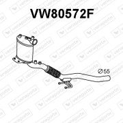 VW80572F Filtr pevnych castic, vyfukovy system VENEPORTE