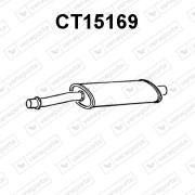 CT15169 VENEPORTE predný tlmič výfuku CT15169 VENEPORTE