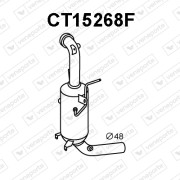 CT15268F Filtr pevnych castic, vyfukovy system VENEPORTE