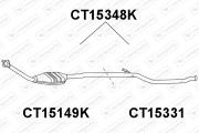 CT15348K Katalyzátor VENEPORTE