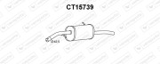 CT15739 Zadní tlumič výfuku VENEPORTE