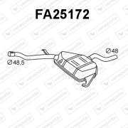 FA25172 Predni tlumic vyfuku VENEPORTE