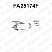 FA25174F Filtr pevnych castic, vyfukovy system VENEPORTE