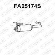 FA25174S Filtr pevnych castic, vyfukovy system VENEPORTE
