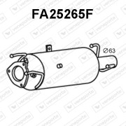 FA25265F Filtr pevnych castic, vyfukovy system VENEPORTE