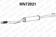 MN72021 Predni tlumic vyfuku VENEPORTE
